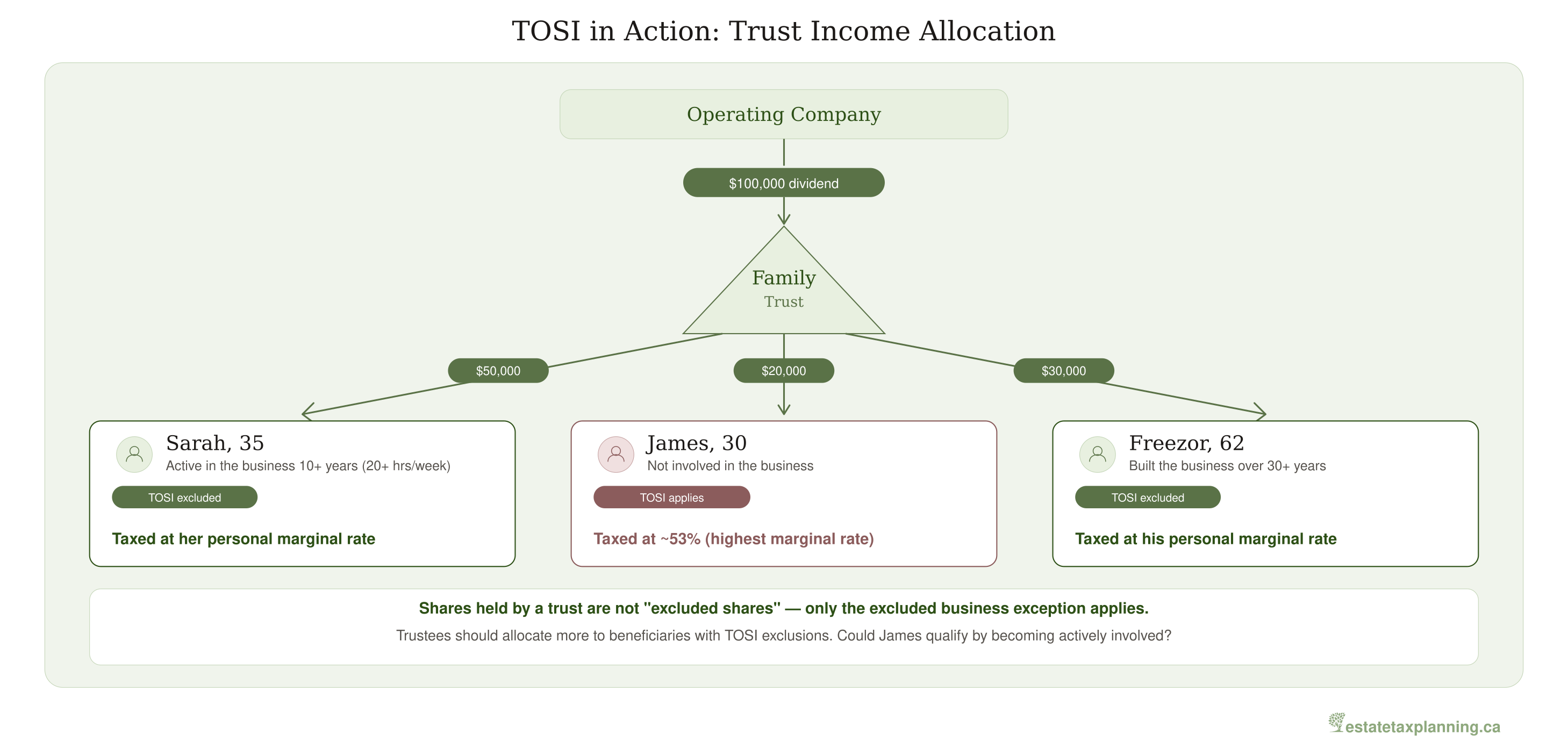 TOSI in Action: Trust Income Allocation