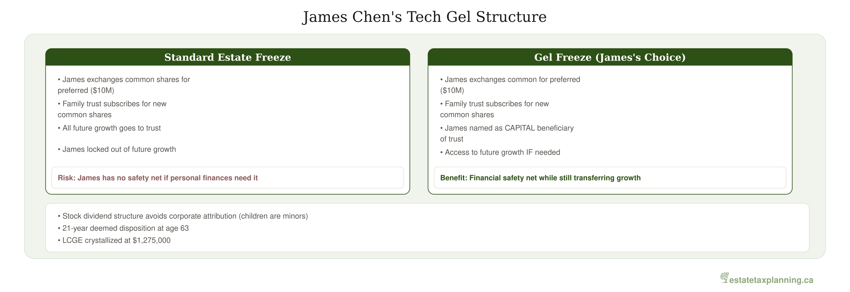 James Chen's Tech Gel Structure